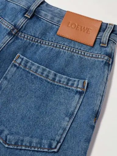 Loewe Anagram Embroidered High-rise Straight-leg Jeans | Thumbnail 6 Loewe Anagram Embroidered High-rise Straight-leg Jeans | Thumbnail 6