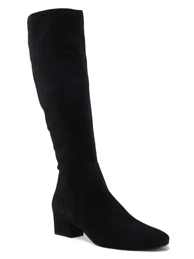 Aquatalia Women's Serafina 40MM Suede Knee-High Boots - Black - Size 5.5 | Thumbnail 2