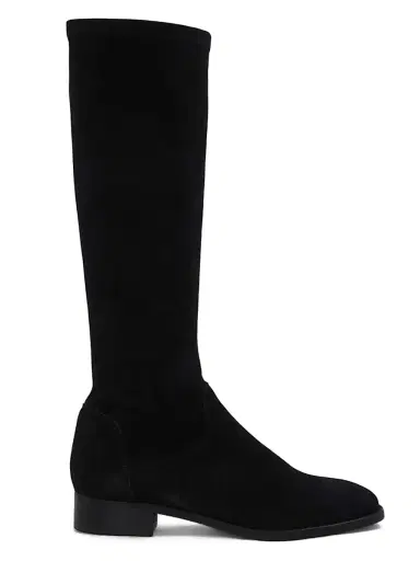 Aquatalia Women's Sabrena 25MM Suede Knee-High Boots - Black - Size 8 | Thumbnail 1