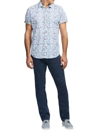 Robert Graham Men's Elgar Printed Button-Front Shirt | Thumbnail 2 Robert Graham Men's Elgar Printed Button-Front Shirt | Thumbnail 2