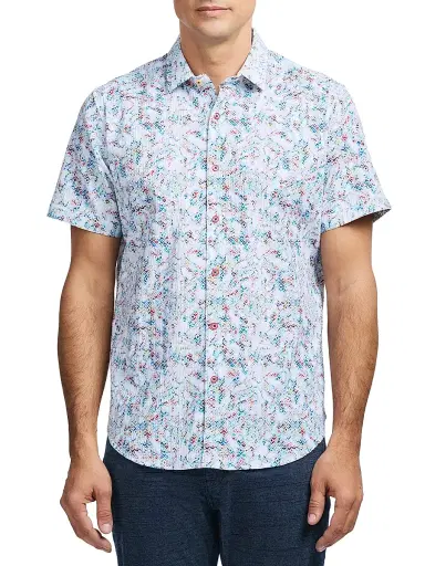 Robert Graham Men's Elgar Printed Button-Front Shirt | Thumbnail 3 Robert Graham Men's Elgar Printed Button-Front Shirt | Thumbnail 3
