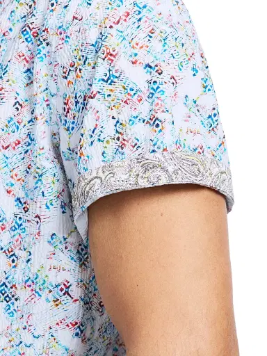 Robert Graham Men's Elgar Printed Button-Front Shirt | Thumbnail 6 Robert Graham Men's Elgar Printed Button-Front Shirt | Thumbnail 6
