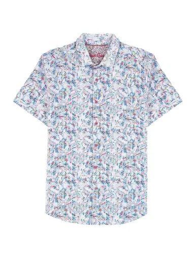 Robert Graham Men's Elgar Printed Button-Front Shirt | Thumbnail 1 Robert Graham Men's Elgar Printed Button-Front Shirt | Thumbnail 1