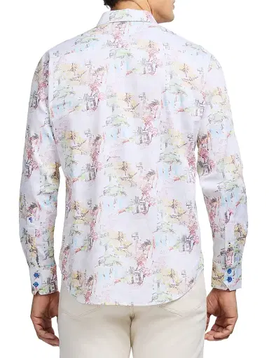 Robert Graham Men's Payson Woven Shirt - Size XXL | Thumbnail 5
