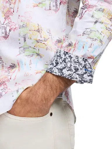 Robert Graham Men's Payson Woven Shirt - Size XXL | Thumbnail 6