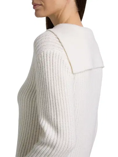 Vince Women's Ribbed Sailor Collar Sweater | Thumbnail 6
