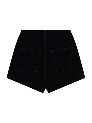 Hudson Jeans Women's Velvet Wrap Skort | Thumbnail 3
