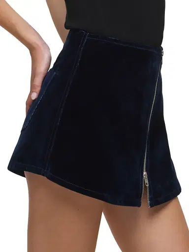 Hudson Jeans Women's Velvet Wrap Skort | Thumbnail 5