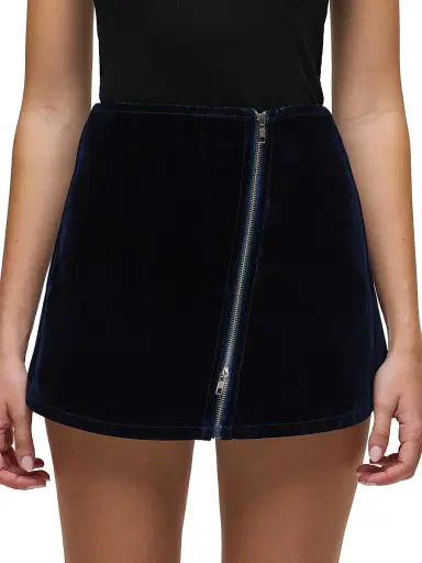 Hudson Jeans Women's Velvet Wrap Skort | Thumbnail 7
