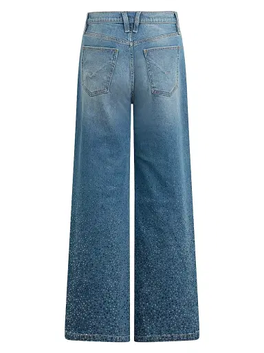 Hudson Jeans Women's Jodie High-Rise Wide-Leg Jeans | Thumbnail 2