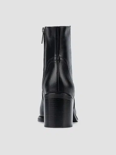 Aquatalia Women's Janella 70MM Leather Ankle Boots - Black - Size 11 | Thumbnail 3 Aquatalia Women's Janella 70MM Leather Ankle Boots - Black - Size 11 | Thumbnail 3