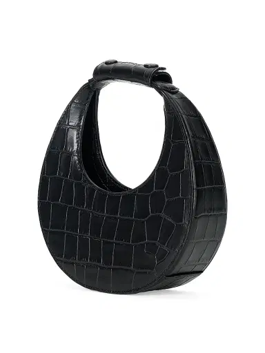 Staud Women's Good Night Moon Crocodile-Embossed Leather Bag | Thumbnail 2