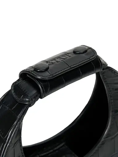Staud Women's Good Night Moon Crocodile-Embossed Leather Bag | Thumbnail 3