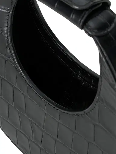 Staud Women's Good Night Moon Crocodile-Embossed Leather Bag | Thumbnail 4