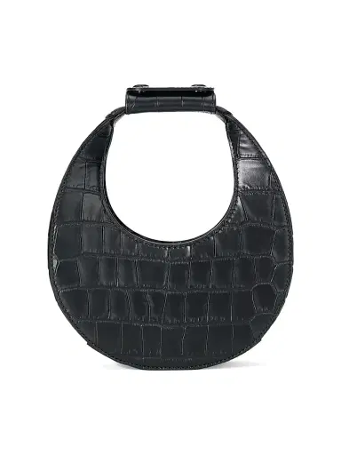 Staud Women's Good Night Moon Crocodile-Embossed Leather Bag | Thumbnail 1