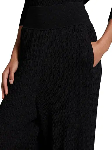 Polo Ralph Lauren Women's Cable-Knit Sweater Pants - Polo Black | Thumbnail 5