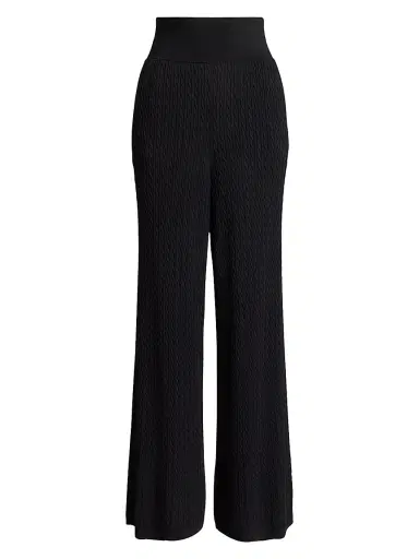 Polo Ralph Lauren Women's Cable-Knit Sweater Pants - Polo Black | Thumbnail 1