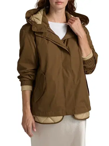rag & bone Women's Taki Convertible Jacket - Brown | Thumbnail 2