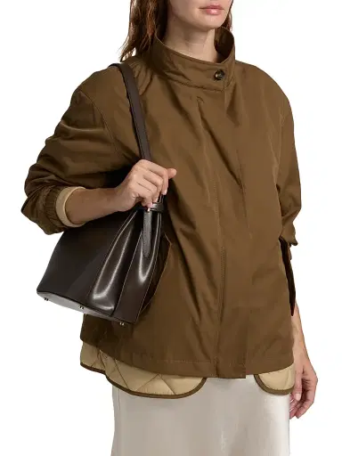 rag & bone Women's Taki Convertible Jacket - Brown | Thumbnail 5
