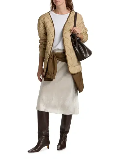 rag & bone Women's Taki Convertible Jacket - Brown | Thumbnail 8