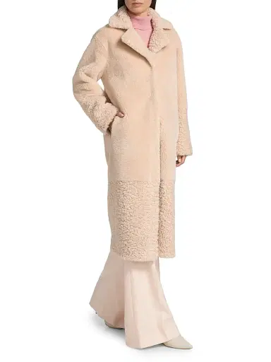 Mercer Collective Women's Faux Fur Coat - Beige | Thumbnail 2