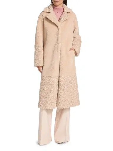 Mercer Collective Women's Faux Fur Coat - Beige | Thumbnail 3
