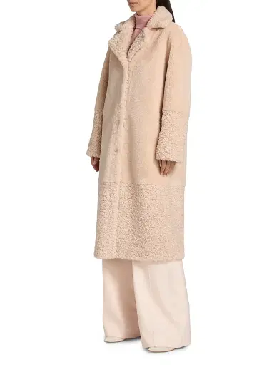 Mercer Collective Women's Faux Fur Coat - Beige | Thumbnail 4