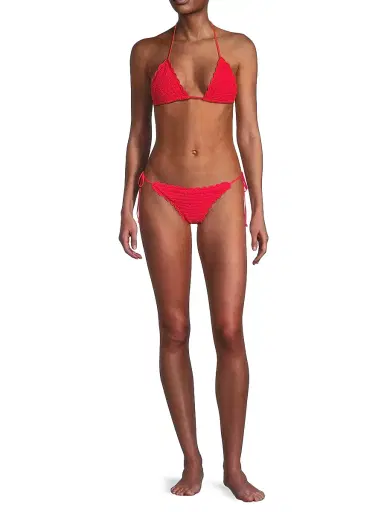 BEACH RIOT Women's Crochet Soleil Swim Bottom | Thumbnail 2