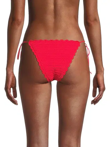 BEACH RIOT Women's Crochet Soleil Swim Bottom | Thumbnail 5