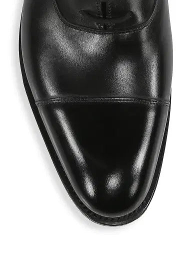 John Lobb Men's City II Leather Oxford Loafers | Thumbnail 4