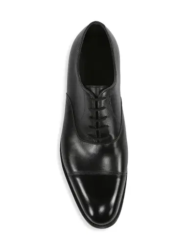 John Lobb Men's City II Leather Oxford Loafers | Thumbnail 5