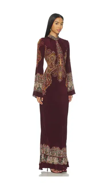 HEMANT AND NANDITA Long Dress | Thumbnail 2 HEMANT AND NANDITA Long Dress | Thumbnail 2