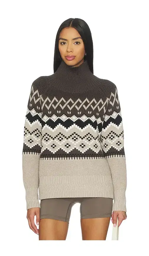 Leighton Mock Neck Ski Sweater