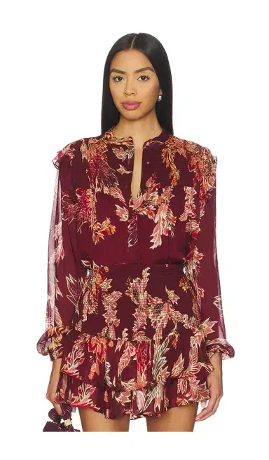 Hemant & Nandita Smocked Top | Thumbnail 1 Hemant & Nandita Smocked Top | Thumbnail 1