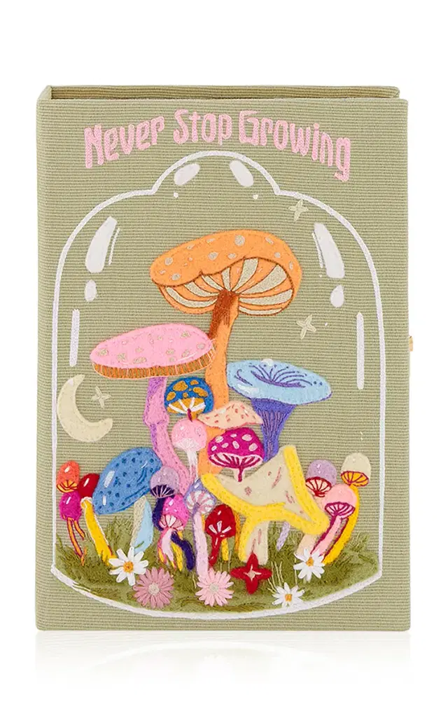 Never Stop Growing Book Clutch
