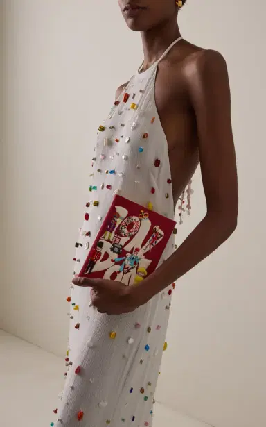 Olympia Le-Tan London Book Clutch | Thumbnail 6 Olympia Le-Tan London Book Clutch | Thumbnail 6