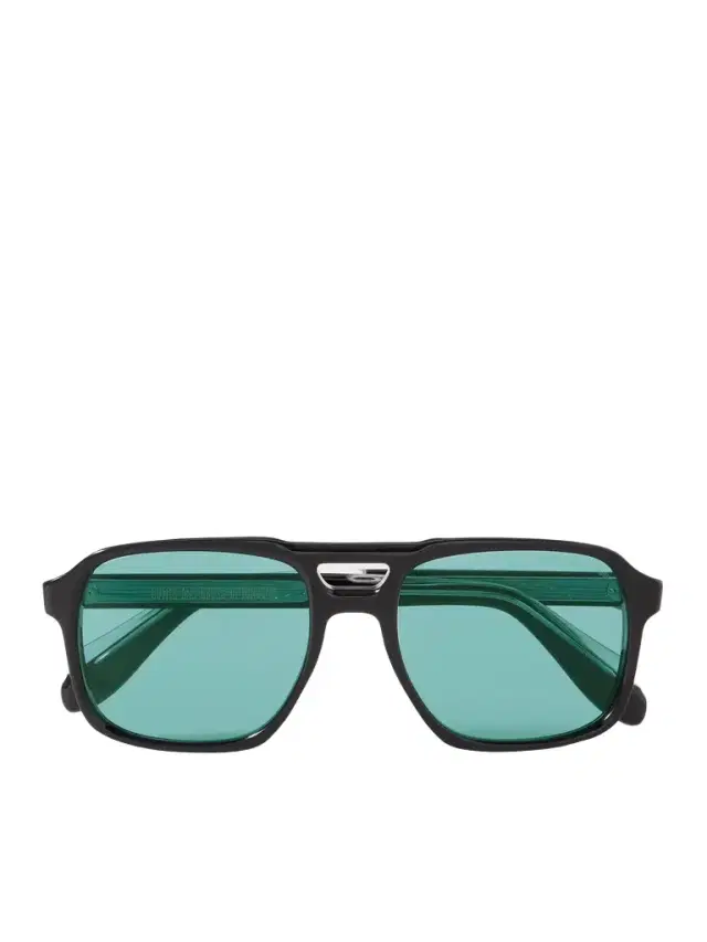 Cutler and Gross 1394 Aviator-Style Acetate Sunglasses - Men