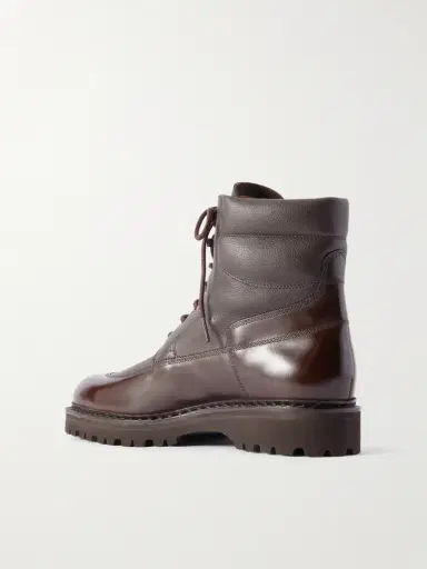 John Lobb Peak Panelled Leather Boots - Men | Thumbnail 4 John Lobb Peak Panelled Leather Boots - Men | Thumbnail 4