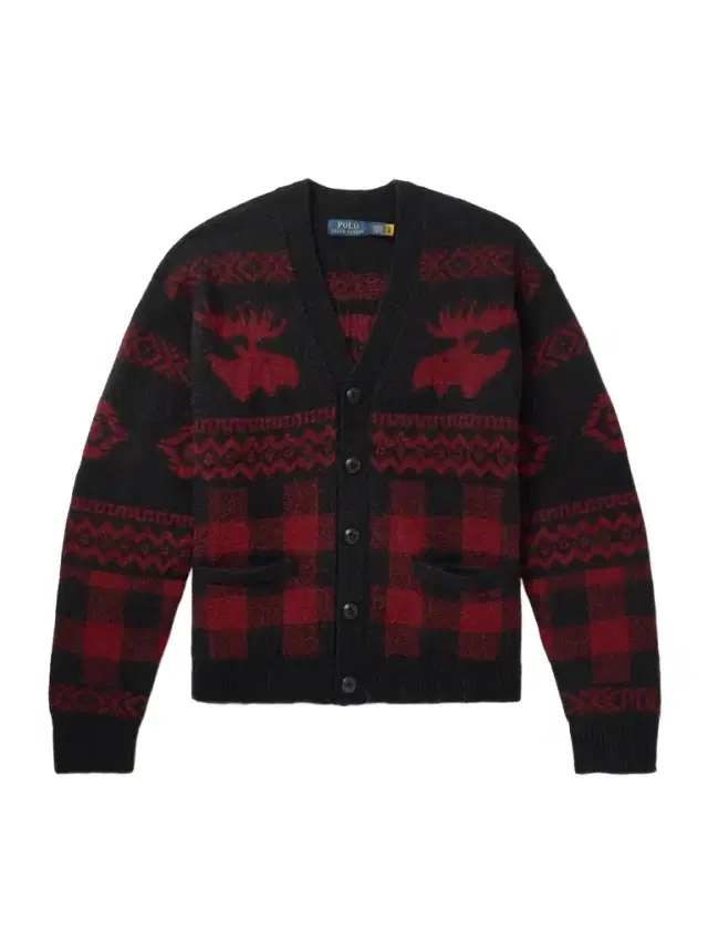 Jacquard-Knit Cardigan - Men