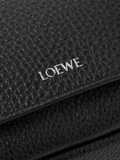 Loewe Pebble Full-Grain Leather Messenger Bag - Men | Thumbnail 4