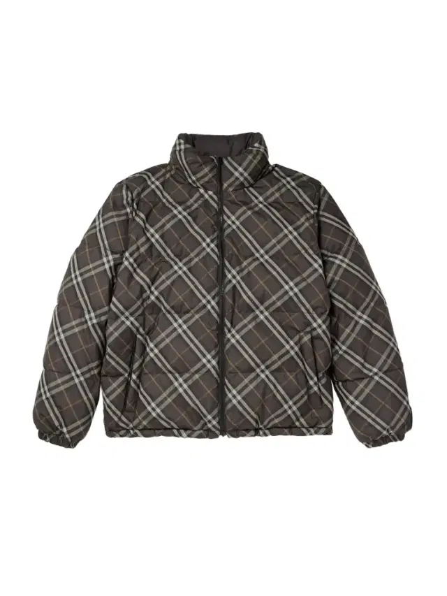 Reversible Checked Quilted Shell Down Jacket - Men