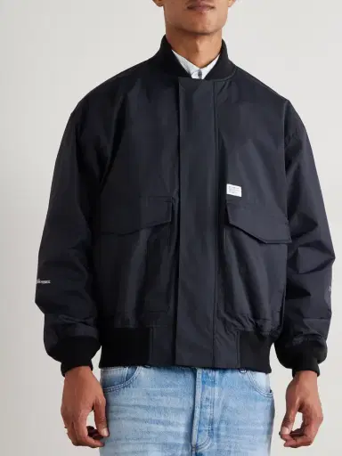 WTAPS Logo-Appliquéd PERTEX® Nylon-Taffeta Jacket - Men | Thumbnail 3