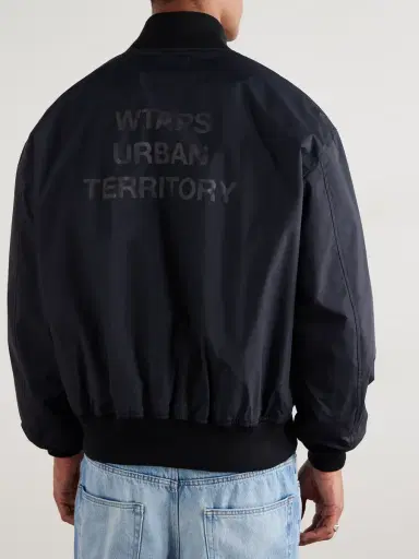 WTAPS Logo-Appliquéd PERTEX® Nylon-Taffeta Jacket - Men | Thumbnail 4