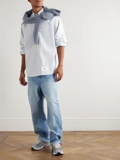 WTAPS Striped Cotton Shirt - Men | Thumbnail 2 WTAPS Striped Cotton Shirt - Men | Thumbnail 2