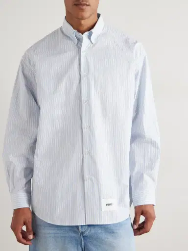 WTAPS Striped Cotton Shirt - Men | Thumbnail 3 WTAPS Striped Cotton Shirt - Men | Thumbnail 3
