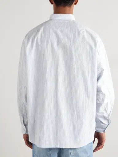 WTAPS Striped Cotton Shirt - Men | Thumbnail 4 WTAPS Striped Cotton Shirt - Men | Thumbnail 4
