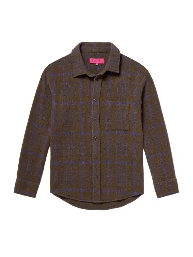 Checked Cashmere Overshirt - Men