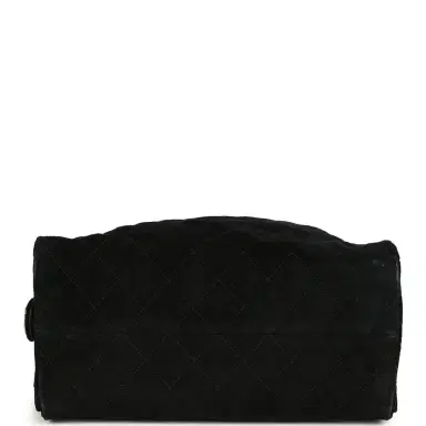 Chanel Chanel Medium 25 Hobo Bag Black Suede Antique Gold Hardware | Thumbnail 7 Chanel Chanel Medium 25 Hobo Bag Black Suede Antique Gold Hardware | Thumbnail 7