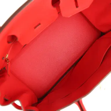HERMÈS Hermes Birkin 30 Rouge de Coeur Togo Gold Hardware | Thumbnail 8 HERMÈS Hermes Birkin 30 Rouge de Coeur Togo Gold Hardware | Thumbnail 8