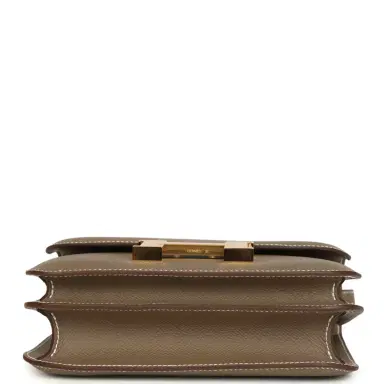 HERMÈS Hermes Constance 18 Etoupe Epsom Gold Hardware | Thumbnail 6